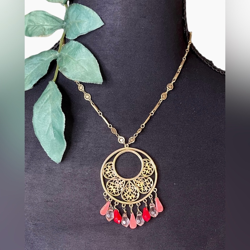 Boho Gypsy style necklace
